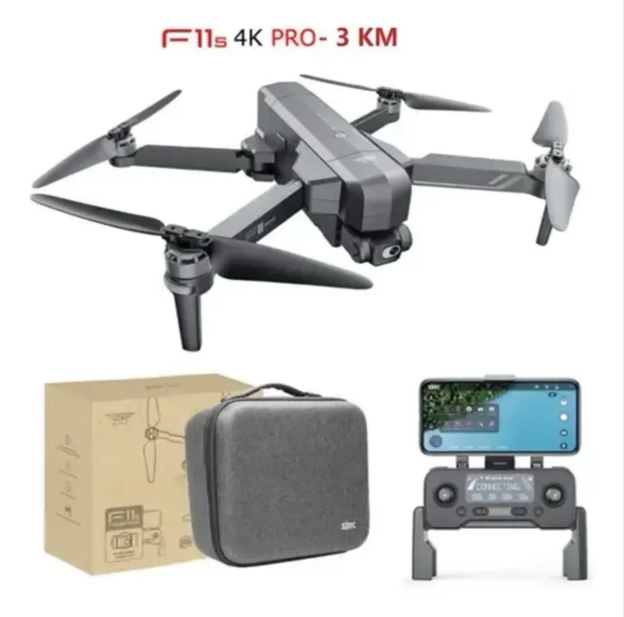 DRONE SJRC F11S 4K PRO  - Foto 3
