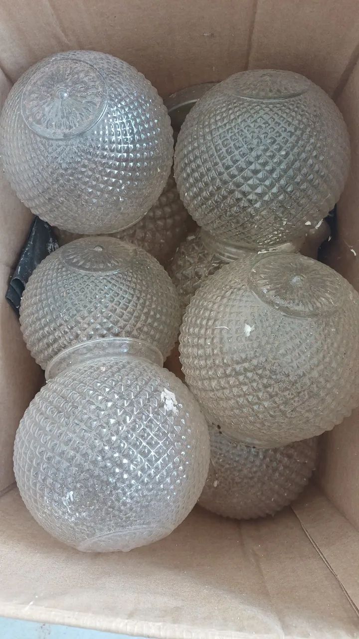 Globo vidro bolinha  - Foto 3