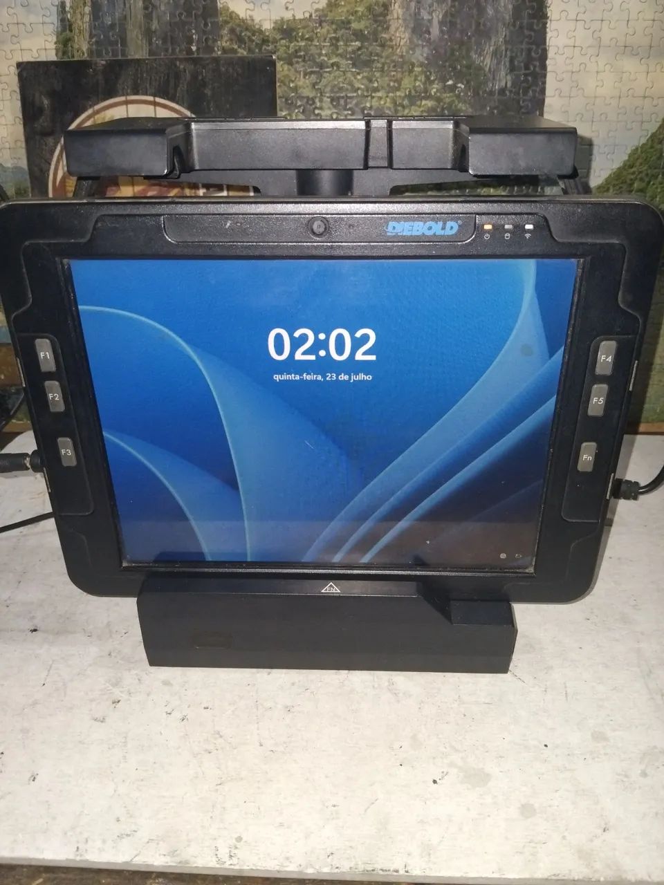 Tablet industrial Diebolt modelo T10C, ler descrição.