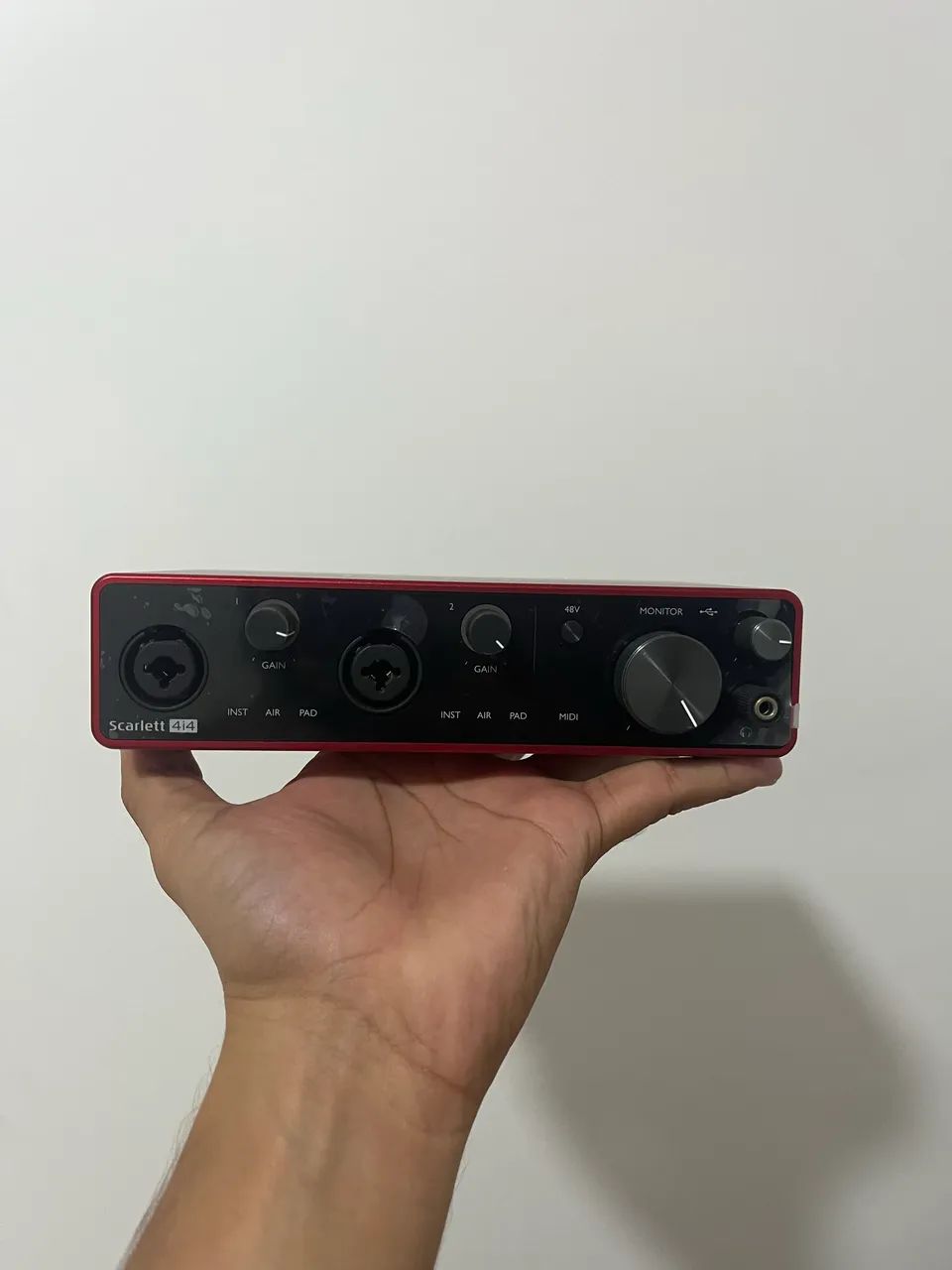 Microfone Condensador Rode NT1-A + Interface Focusrite Scarlett 4i4 - Foto 3