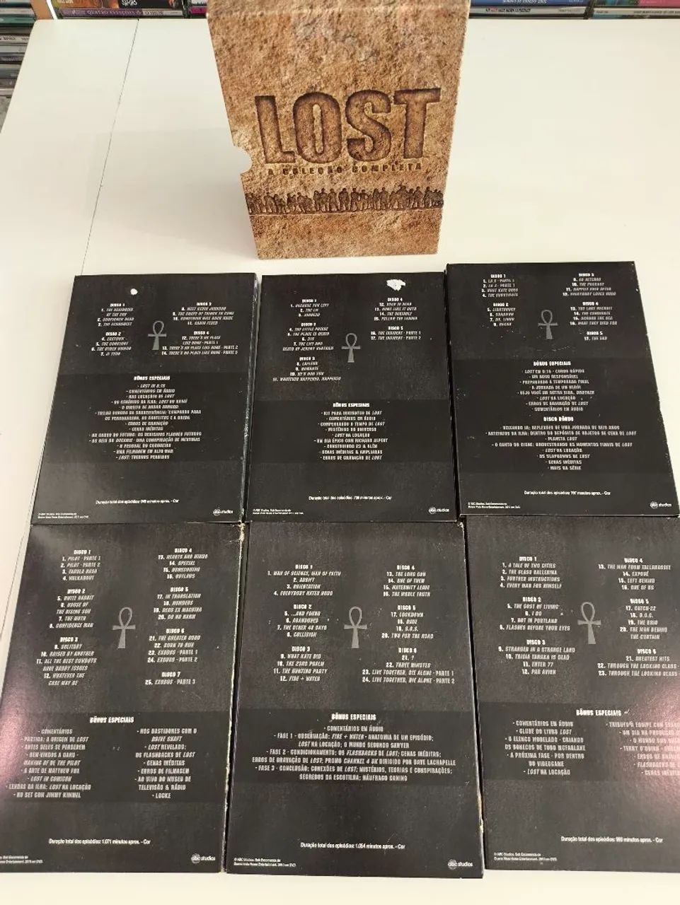 Box DVD Lost - A Coleção Completa (1ª a 6ª Temporada - 38 Discos