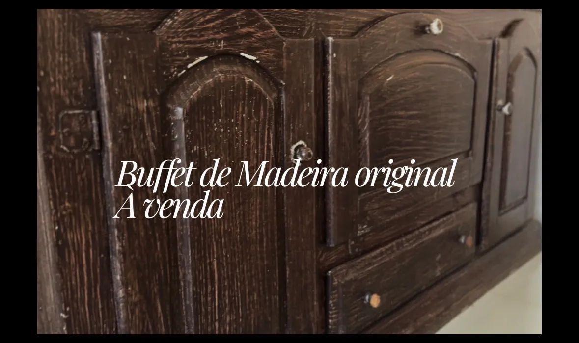 Buffet de madeira 