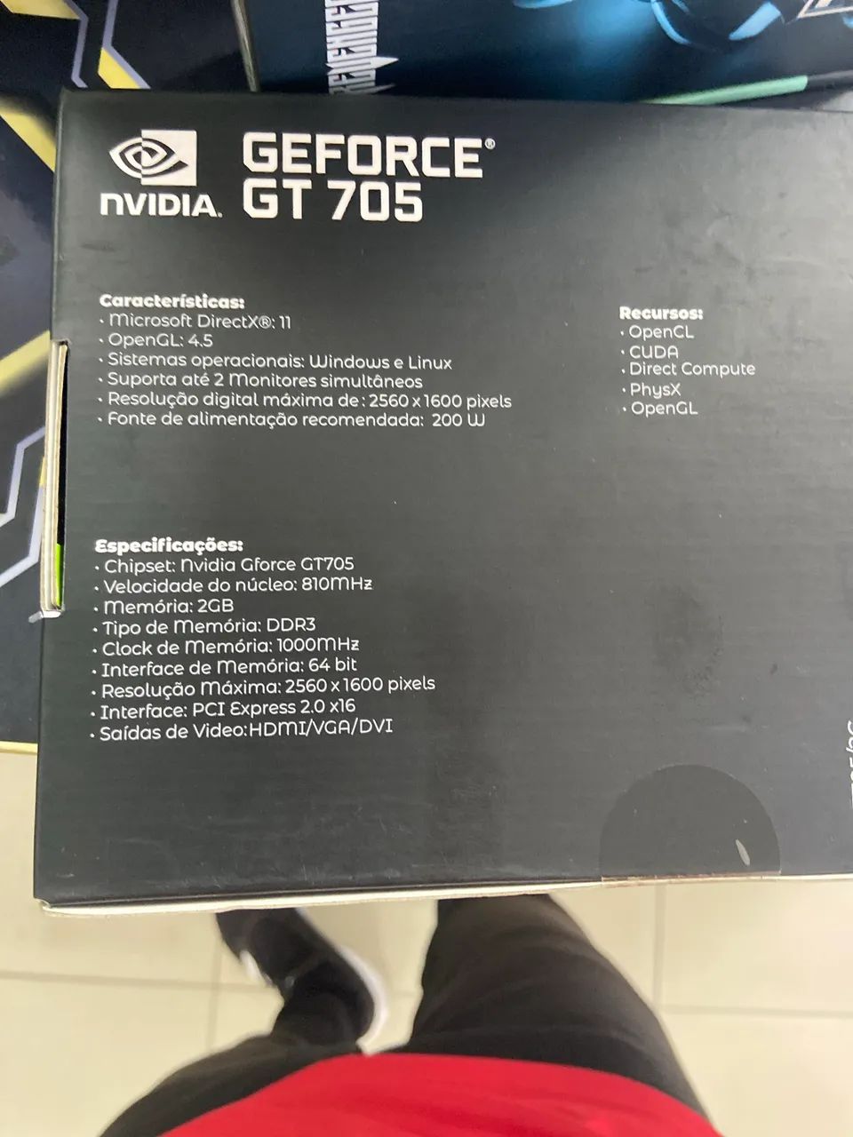 Placa de vídeo GeForce GT 705 - Foto 2