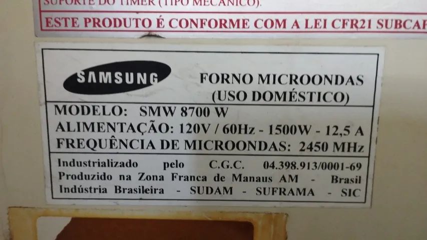 microondas Samsung 40litros  - Foto 4