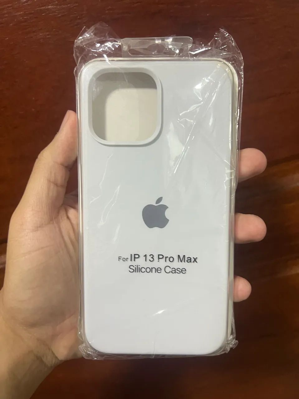 Capa silicone aveludada para iPhone 13 Pro Max 