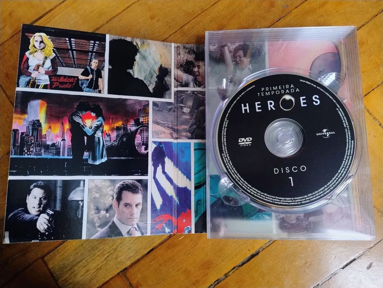 Box DVD Serie "Heroes" - 6 DVDs - Primeira Temporada  - Foto 4