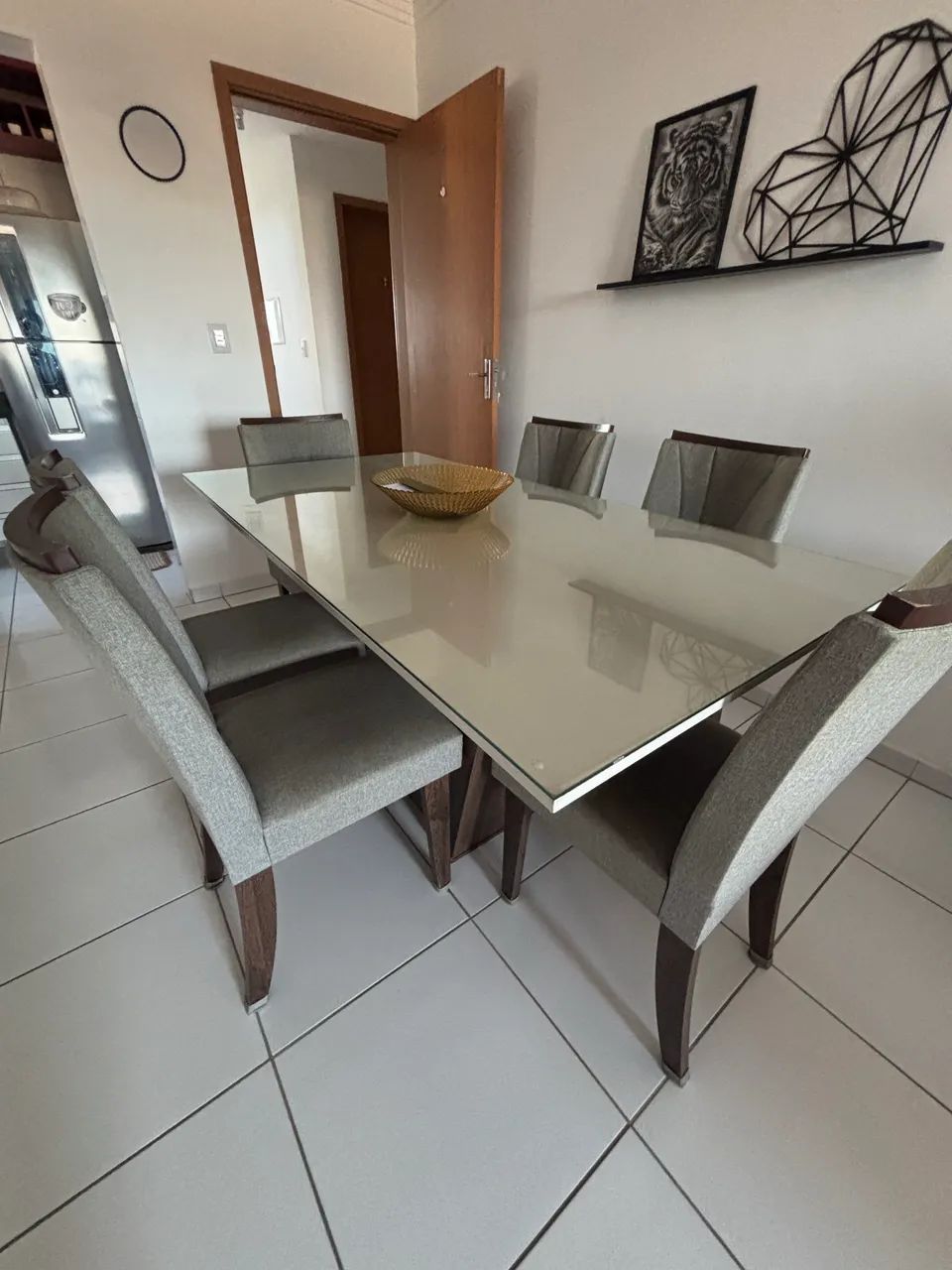 Mesa de jantar com 6 cadeiras  - Foto 2