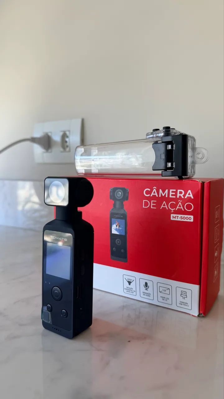 Câmera de Ação Nova 5k Tomate T5000 Nova  - Foto 2