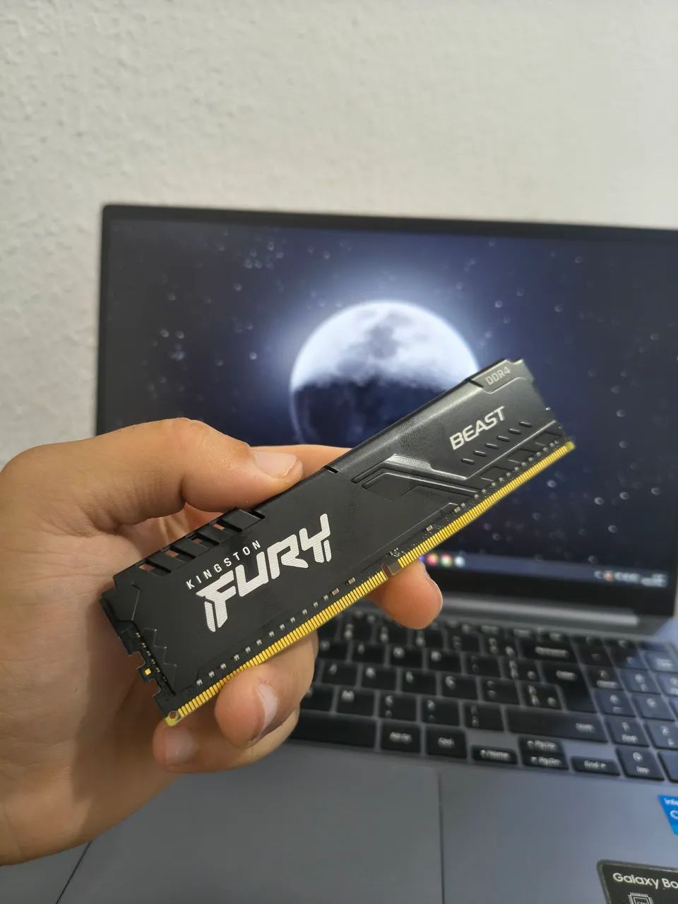 32Gb (1x32) Ddr4 3200Mhz Kingston Fury - Envio OlxPay - Menor Preço Aceito Cartão Entrego 