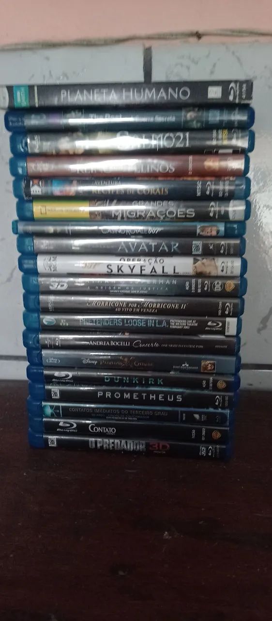 Mídia física Blu Ray 