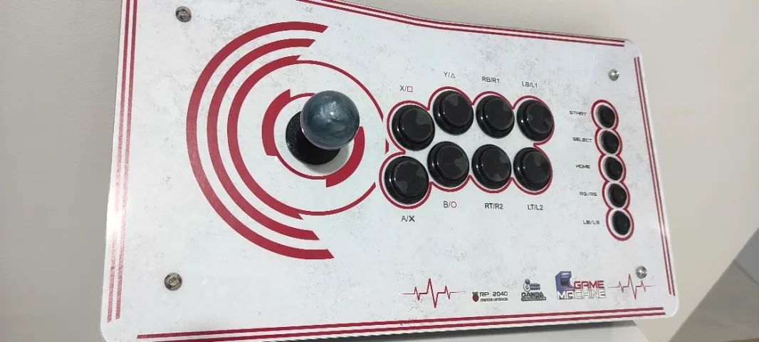 Controle Arcade Botões e comando Qanba PS4/PS5 PC NINTENDO SWITCH - Foto 3