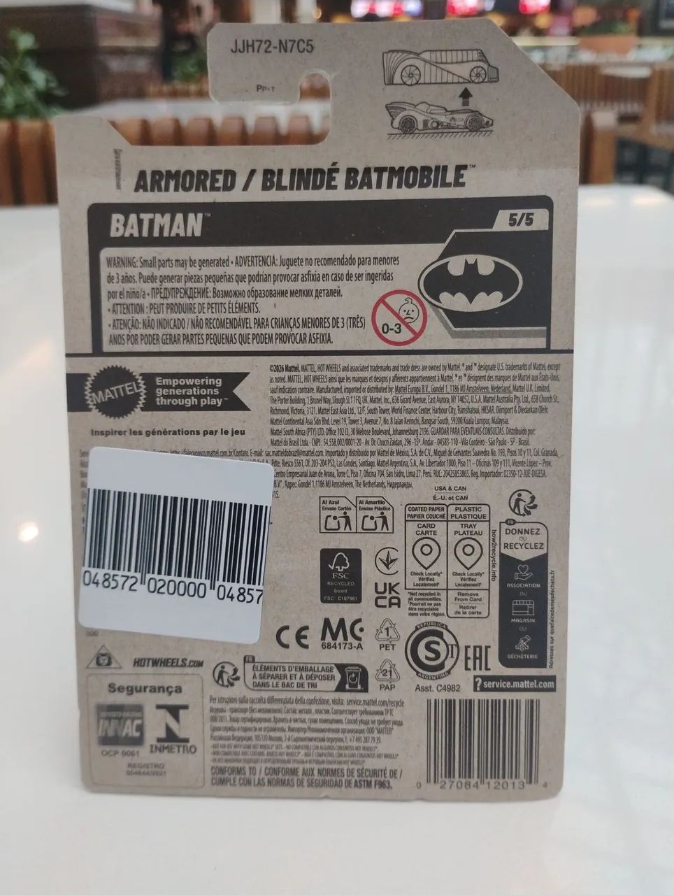 Hotwheels Batman Armored no blister - Foto 4