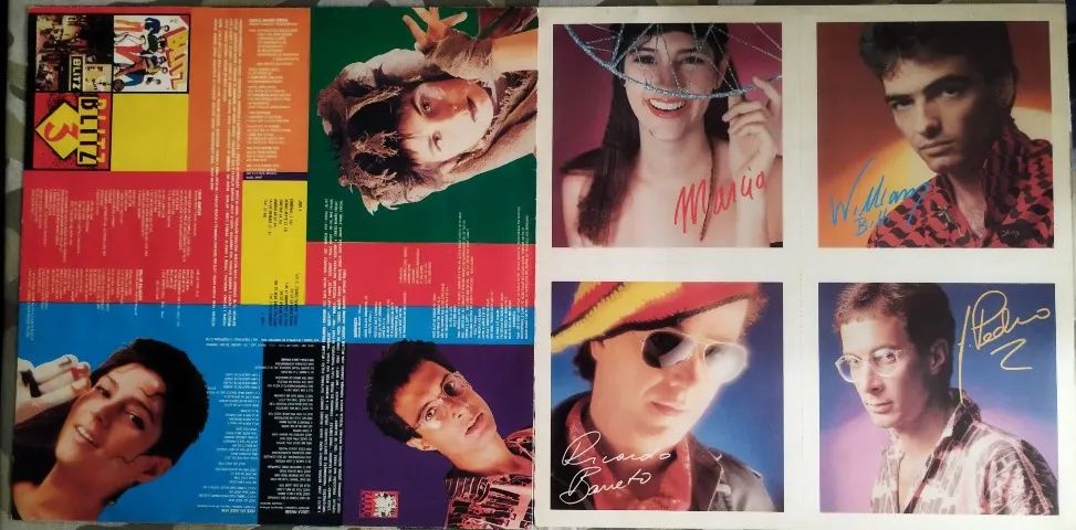 Vinil LP Blitz - Blitz 3 (1984) Yellow Sleeve / New Wave / Pop Rock - Foto 3
