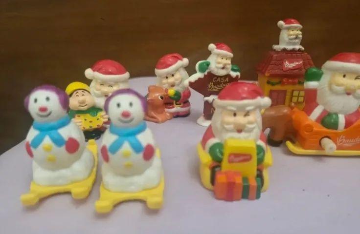 12  miniaturas antigas de  Natal Bauduco - Foto 3