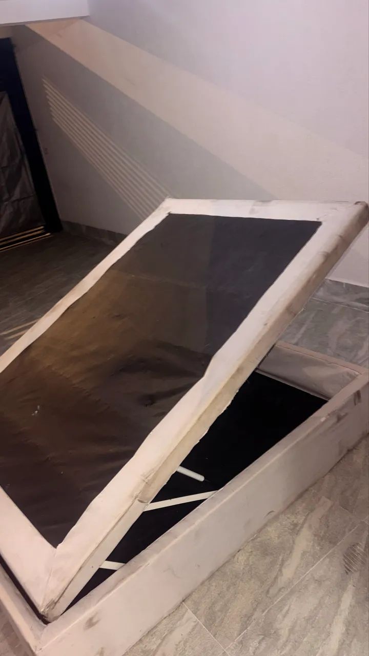Cama box baú (uma madeira quebrada) - Foto 4