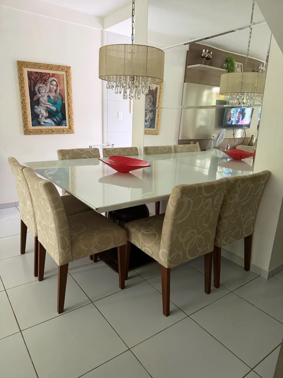 Conjunto de mesa com cadeiras - Foto 2