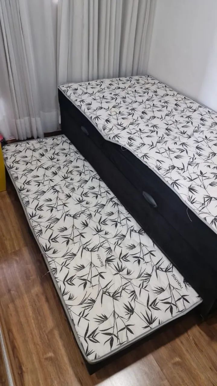 Cama SOLTEIRO box Baú - Com cama auxiliar - Foto 2