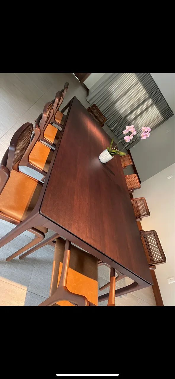 MESA DE JANTAR COM 10 CADEIRAS  - Foto 4