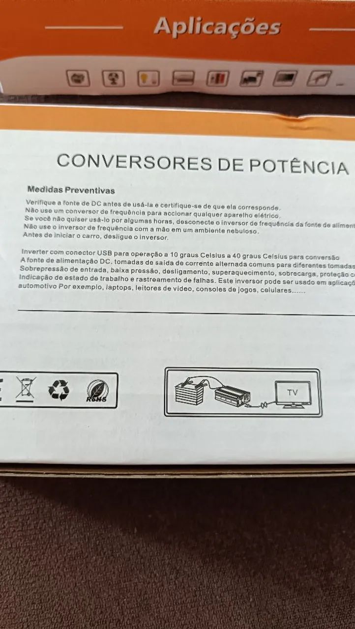 Inversor veicular para starlink mini 200 w - Foto 3