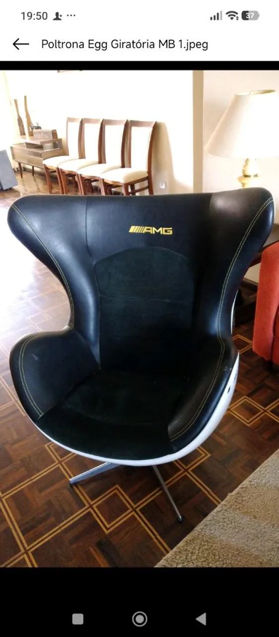 Poltronas Egg giratória originais  - Foto 2