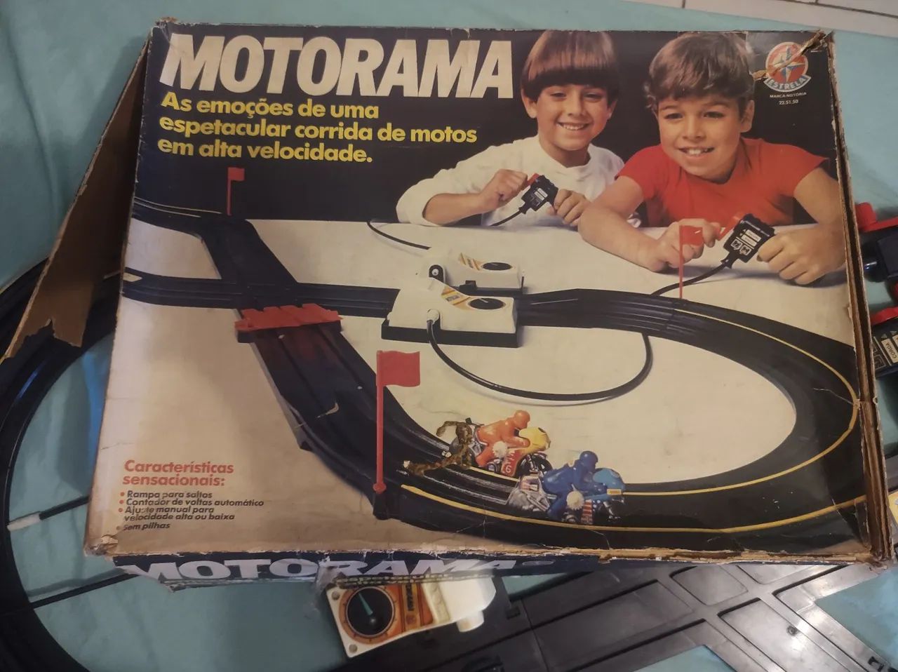 Brinquedo Antigo Motorama Estrela  - Foto 2