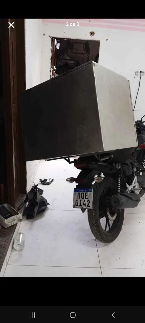 Baú  pra moto - Foto 3