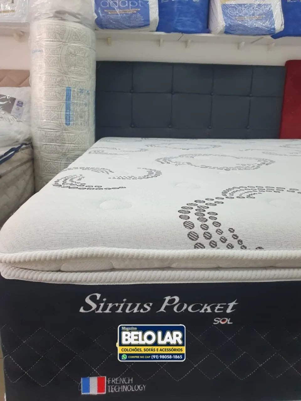 Cama Casal Sirius Pocket - Foto 4