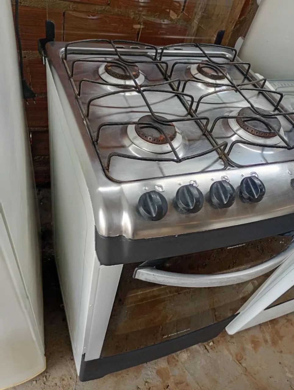Fogão 4bocas não e automático  - Foto 4