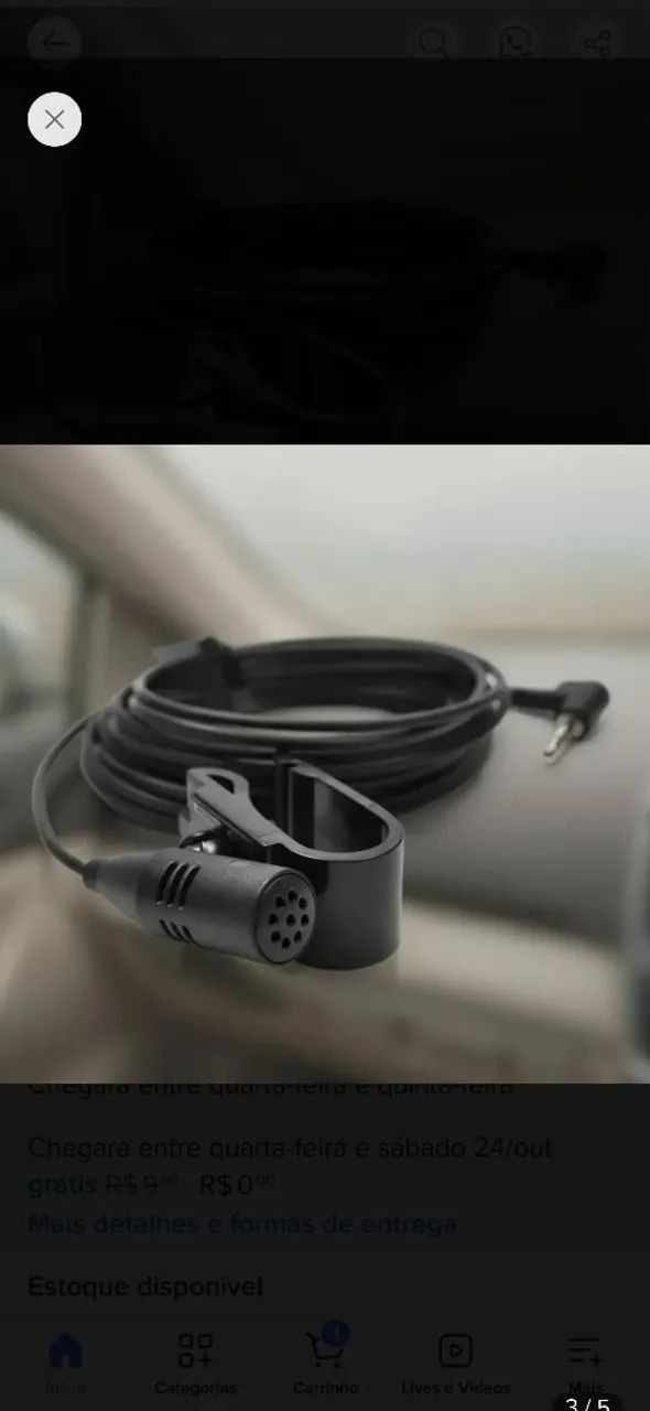 Microfone pionner