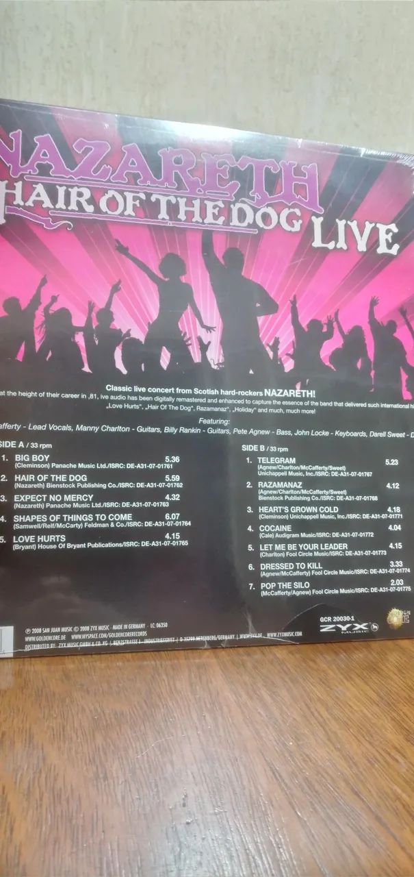 LP vinil Nazareth lacrado  - Foto 2