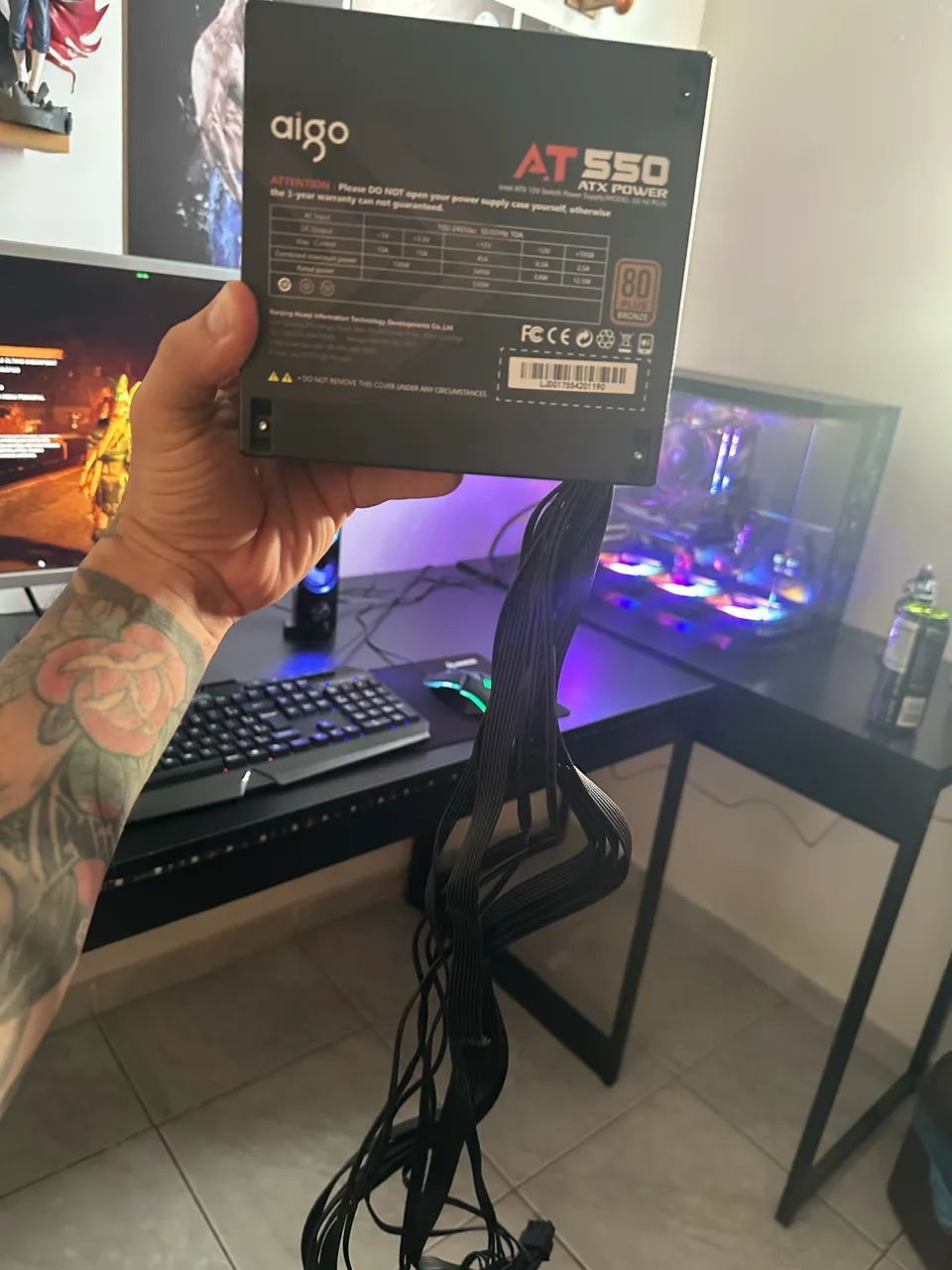 Fonte para PC 550W - Foto 2