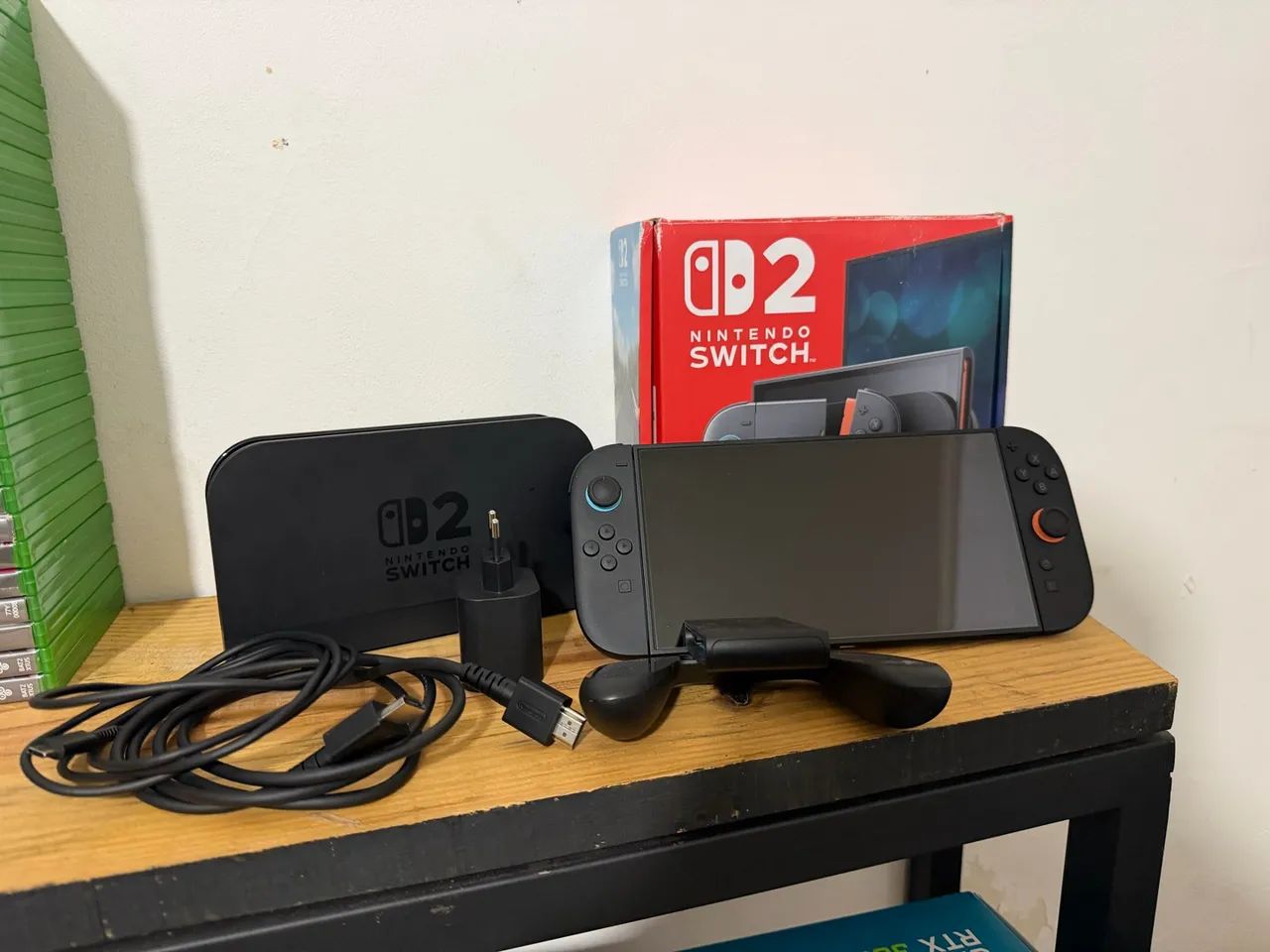 Nintendo Switch 2 Impecável | Com Caixa e Todos Acessórios Originais 