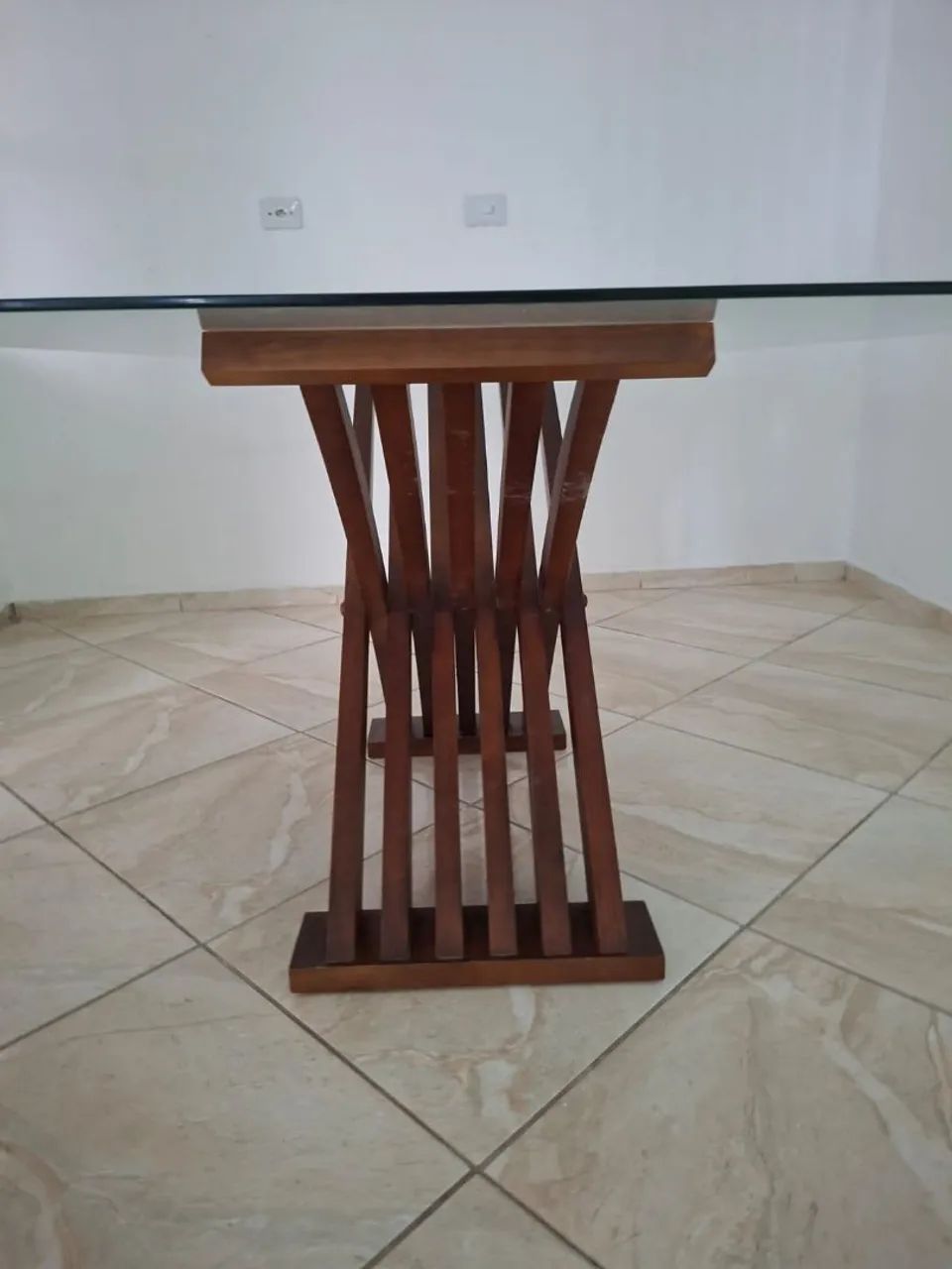 Mesa de jantar retangular . - Foto 4