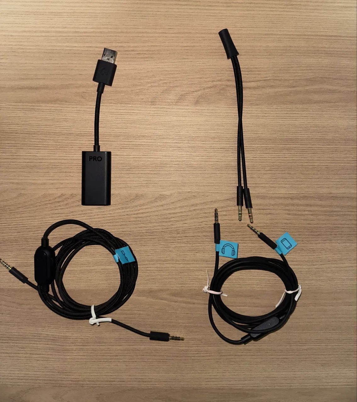 Kit de Cabos para os Headsets da Logitech