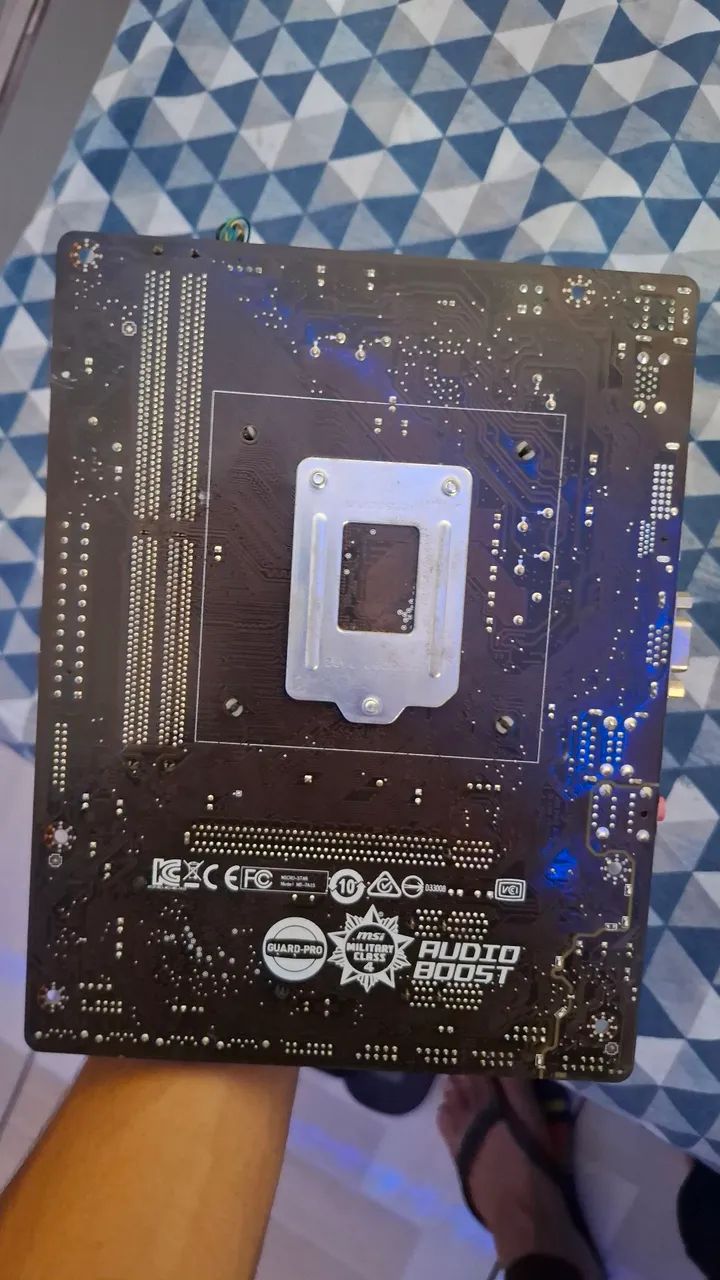 Placa mãe h110m pro-vh plus e intel g4560 - Foto 3