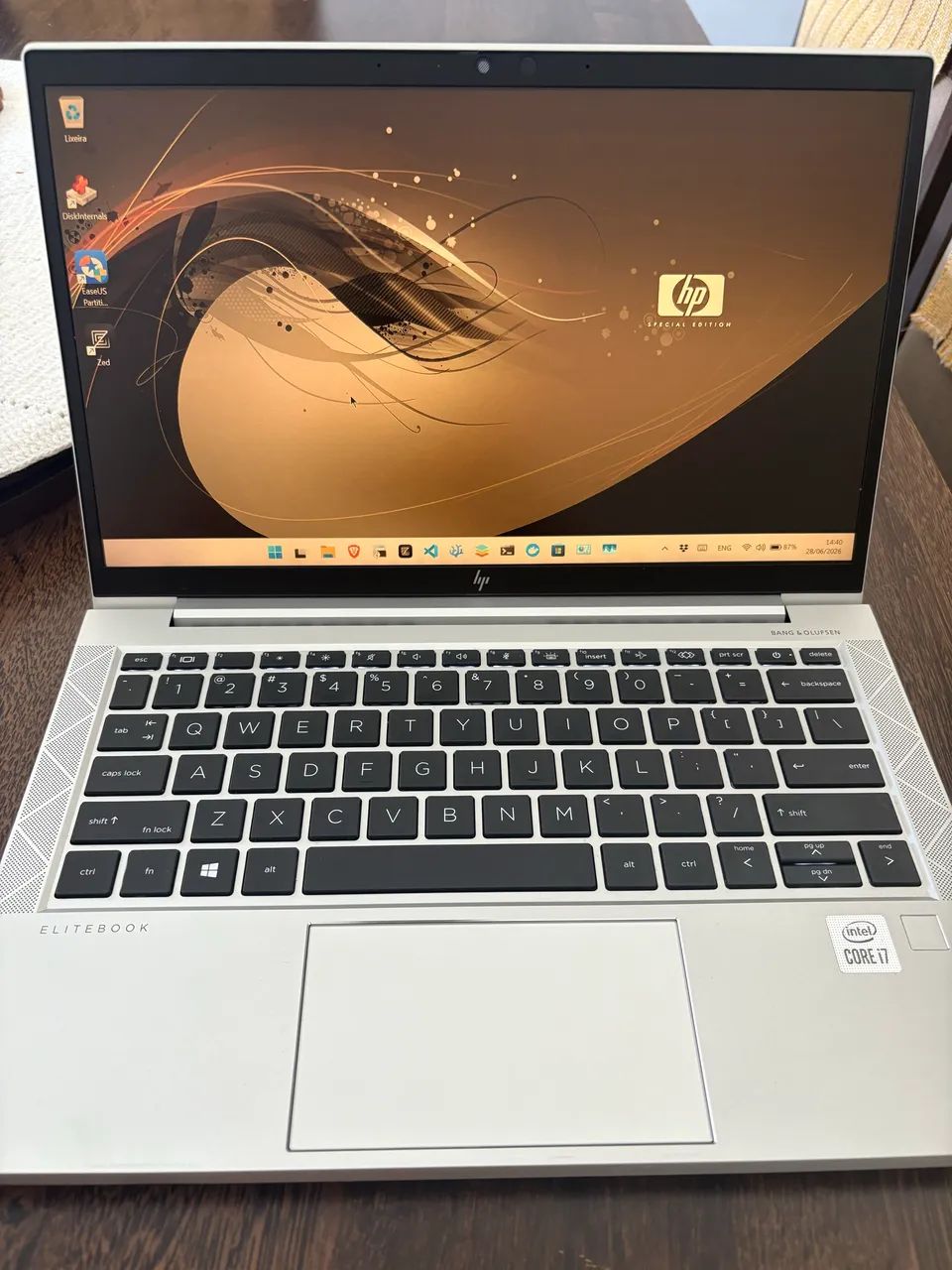 Notebook HP EliteBook 830 G7 - i7 10° Geração / 32G RAM / 1TB NVME