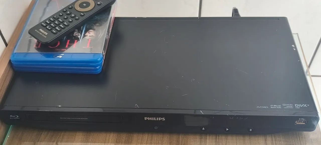 Blu-ray player Philips com 2 Discos Marvel Thor  - Foto 4