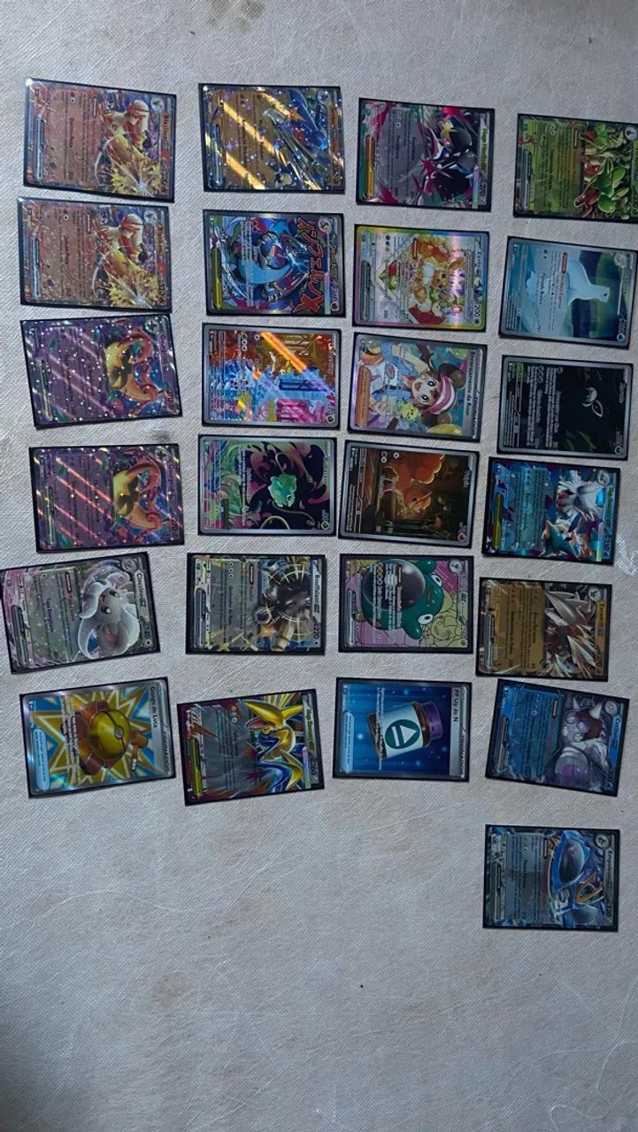 Lote com 25 cartas Pokémon  - Foto 2