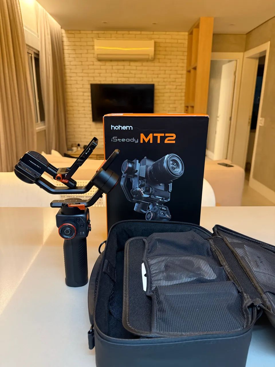 Estabilizador 4-em-1 para Câmeras e Smartphones - NOVO - Foto 5