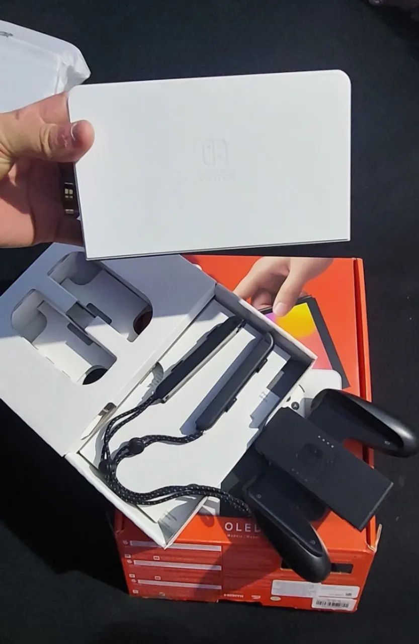 Caixa+Acessórios Nintendo Switch  - Foto 2