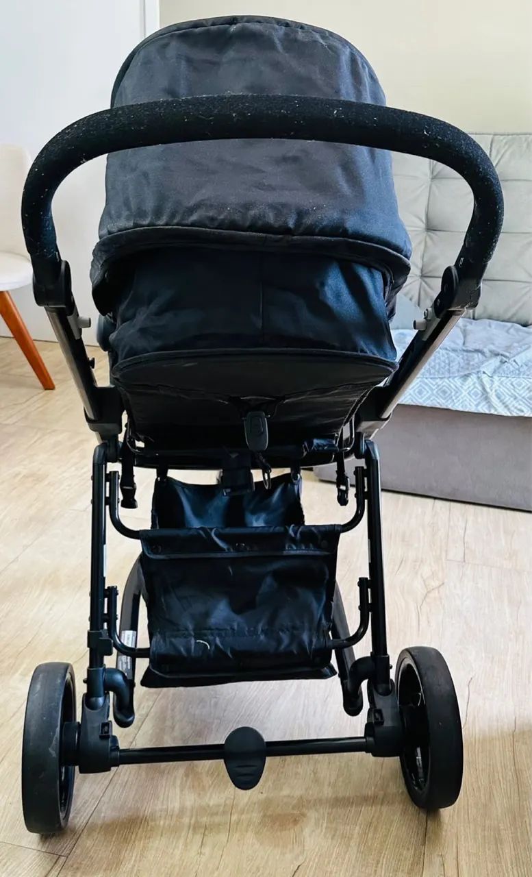 Carrinho de bebê +bebê conforto  - Foto 4