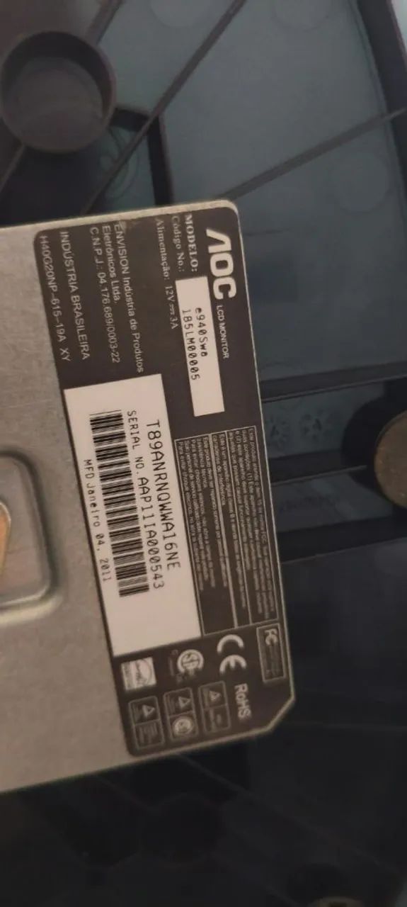 Monitor AOC 18'5 - Foto 4