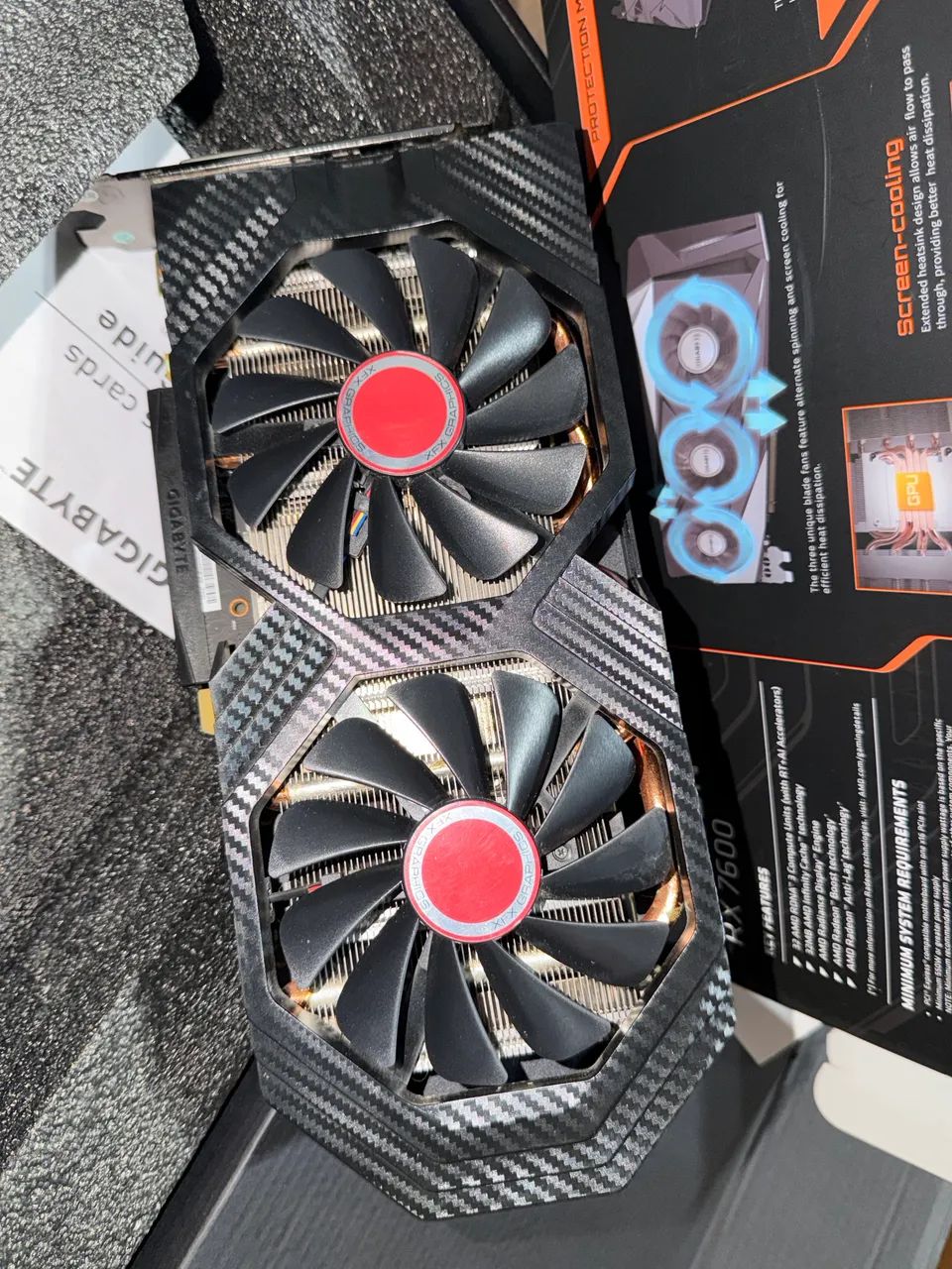 Placa RX580 8GB 256 Bit Zero!