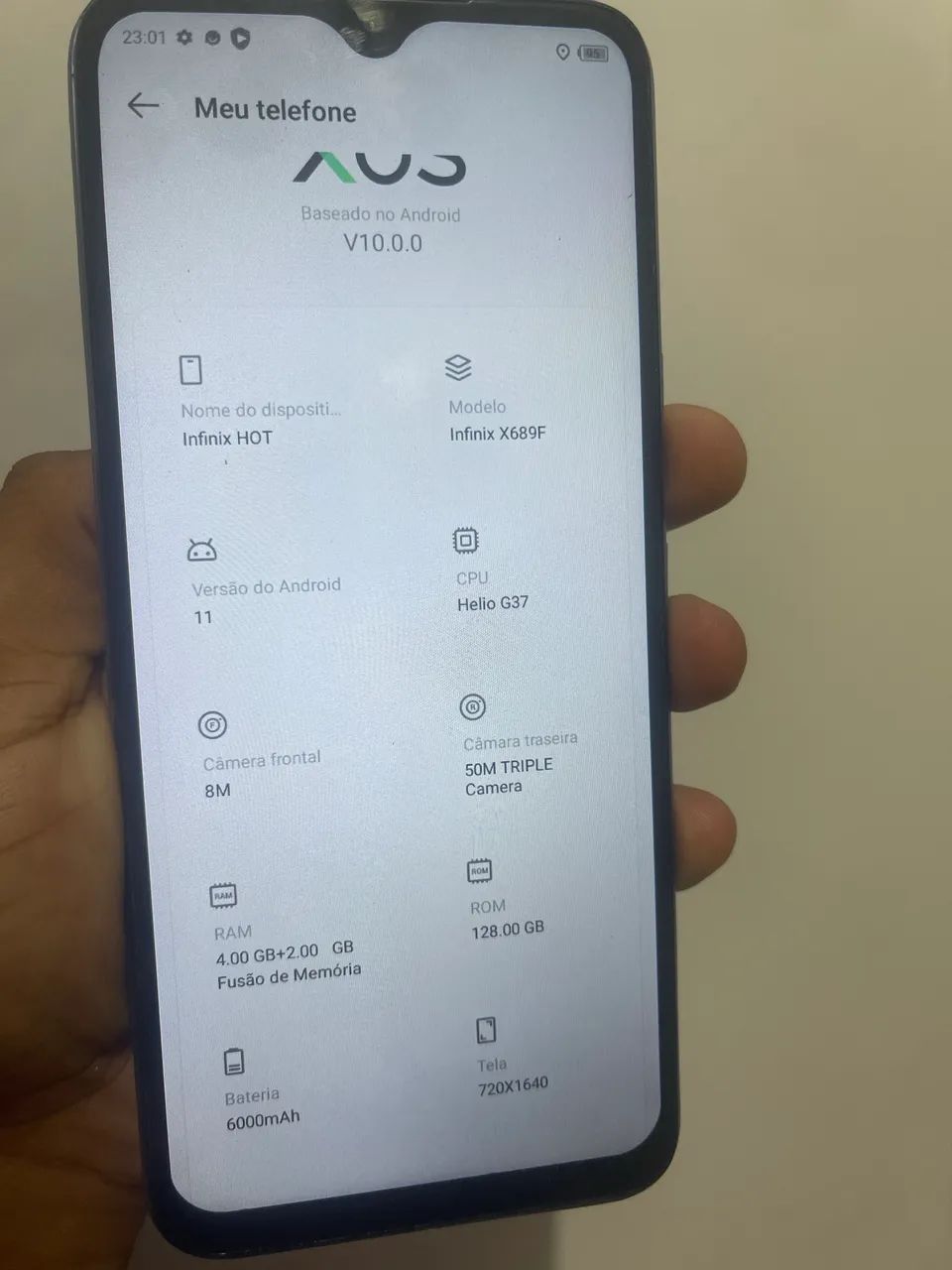 Vendo Infinix hot11 128gb - Foto 3