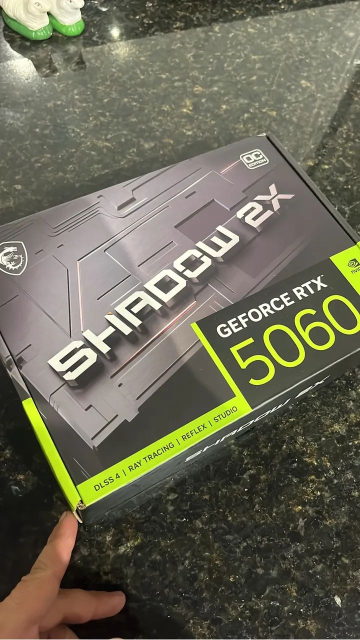 Placa de Video GEFORCE RTX 5060 MSI Shadow 2X OC, 8GB, GDDR7