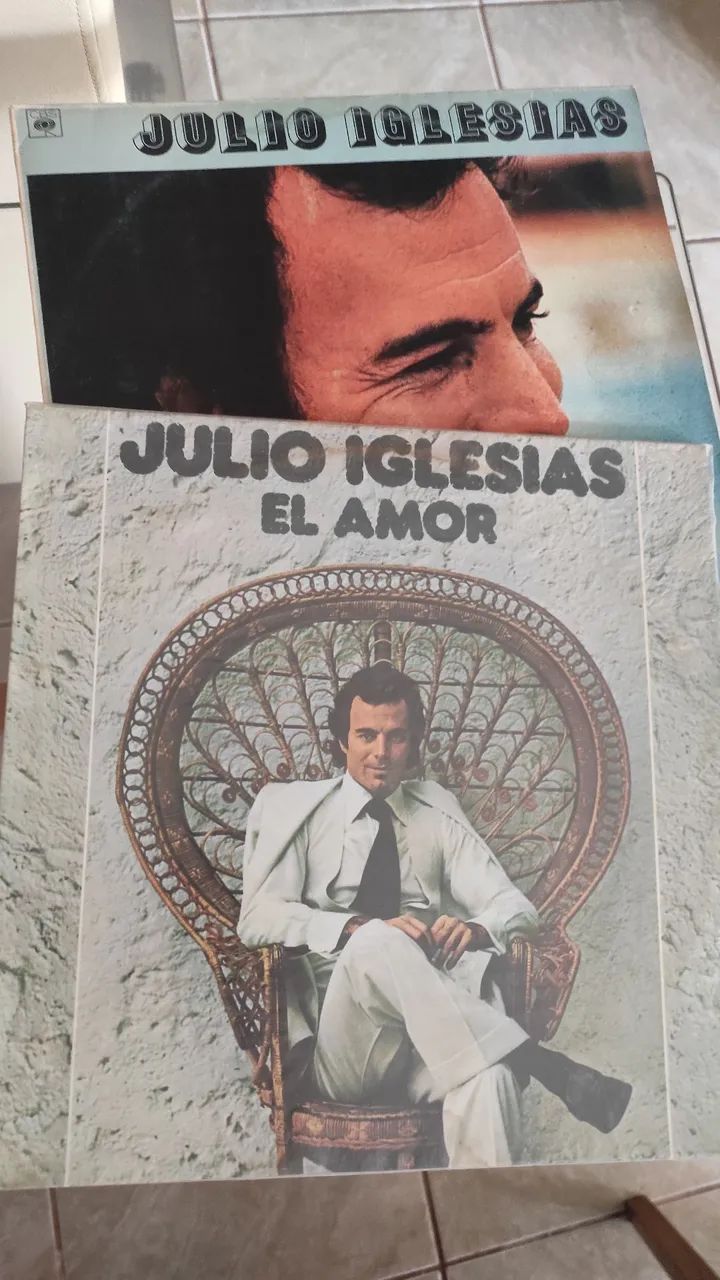 Kit com 6 discos Júlio Iglesias relíquia  - Foto 4