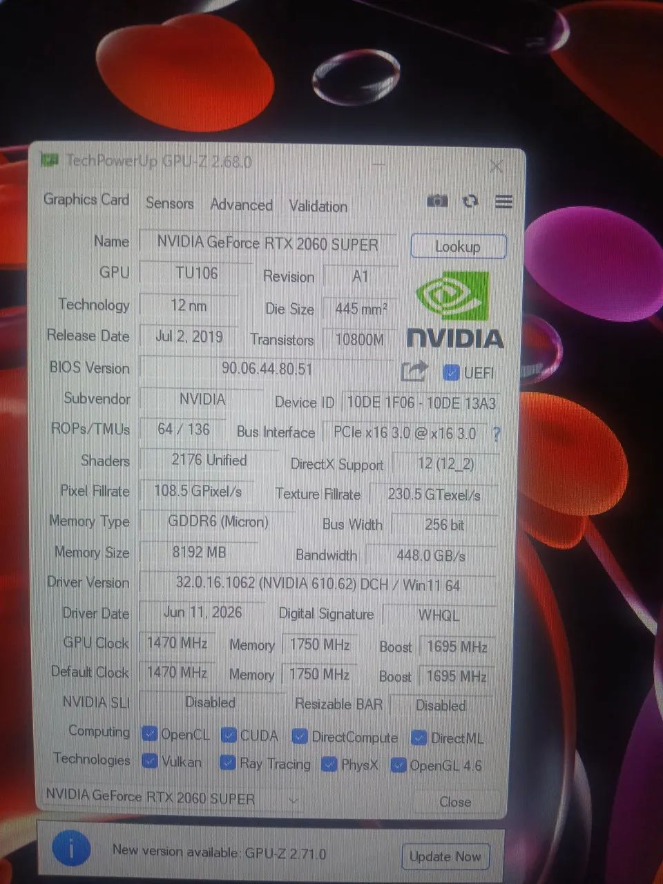 Rtx 2060 super 8 gigas de vram - Foto 3