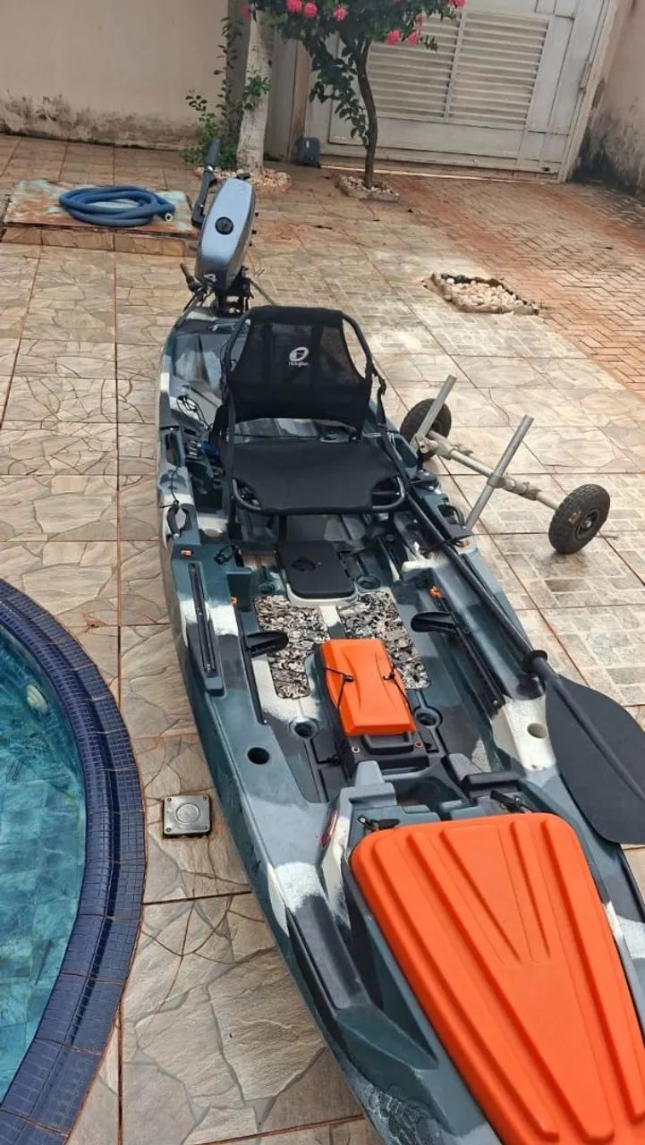 CAIAQUE AÇU 120 + Motor Hidea 4hp