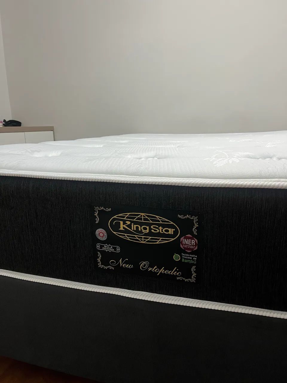 Vende-se cama com colchão ortopédico nova - Foto 3