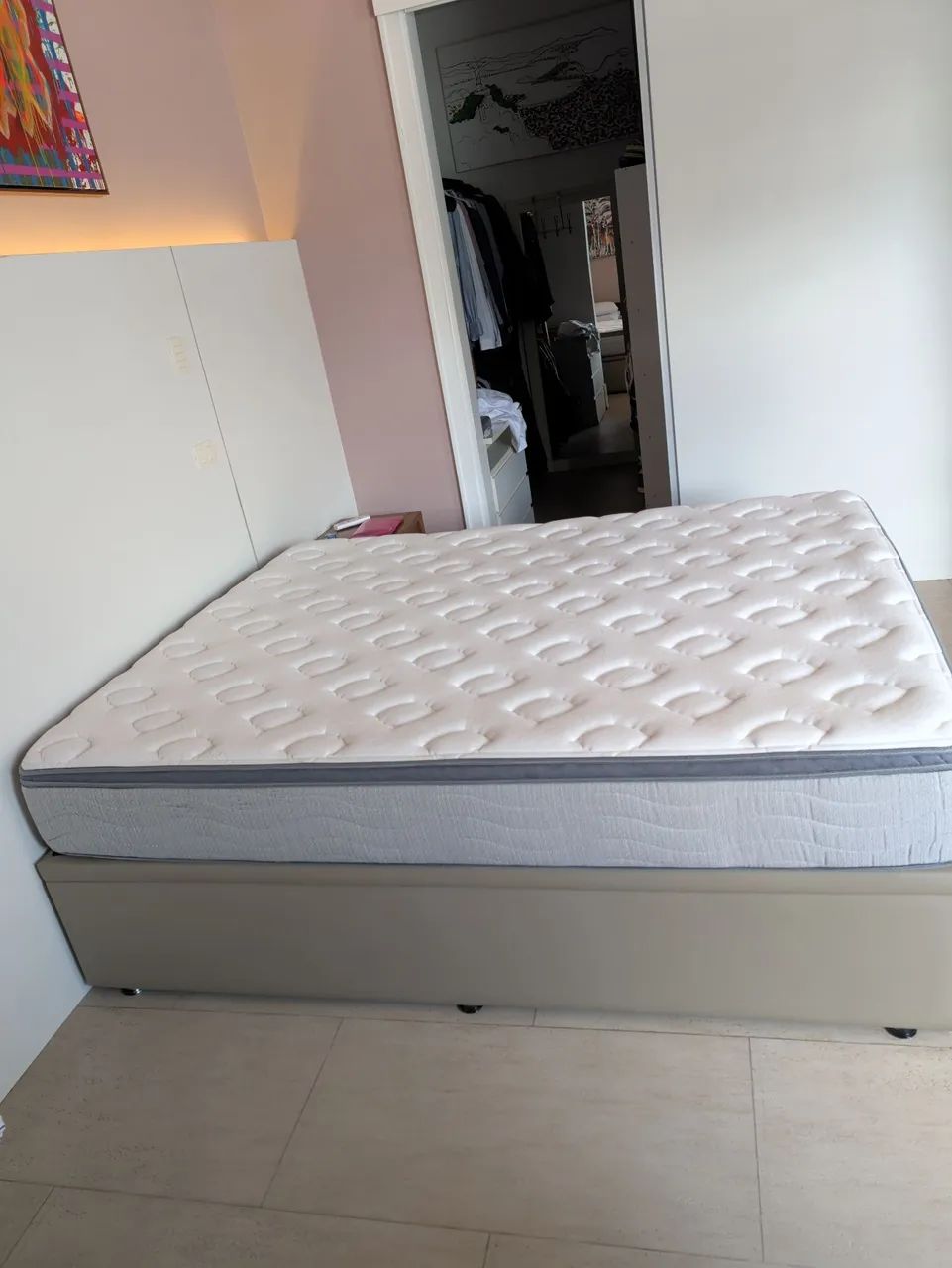 Cama baú Queen marca - Foto 2